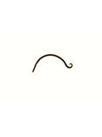 The Hookery The Hookery 12 inch upturned Curved Hanger