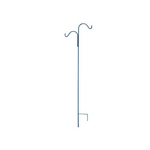 The Hookery The Hookery Black Steel 84 in. H Double Crook Plant Hook