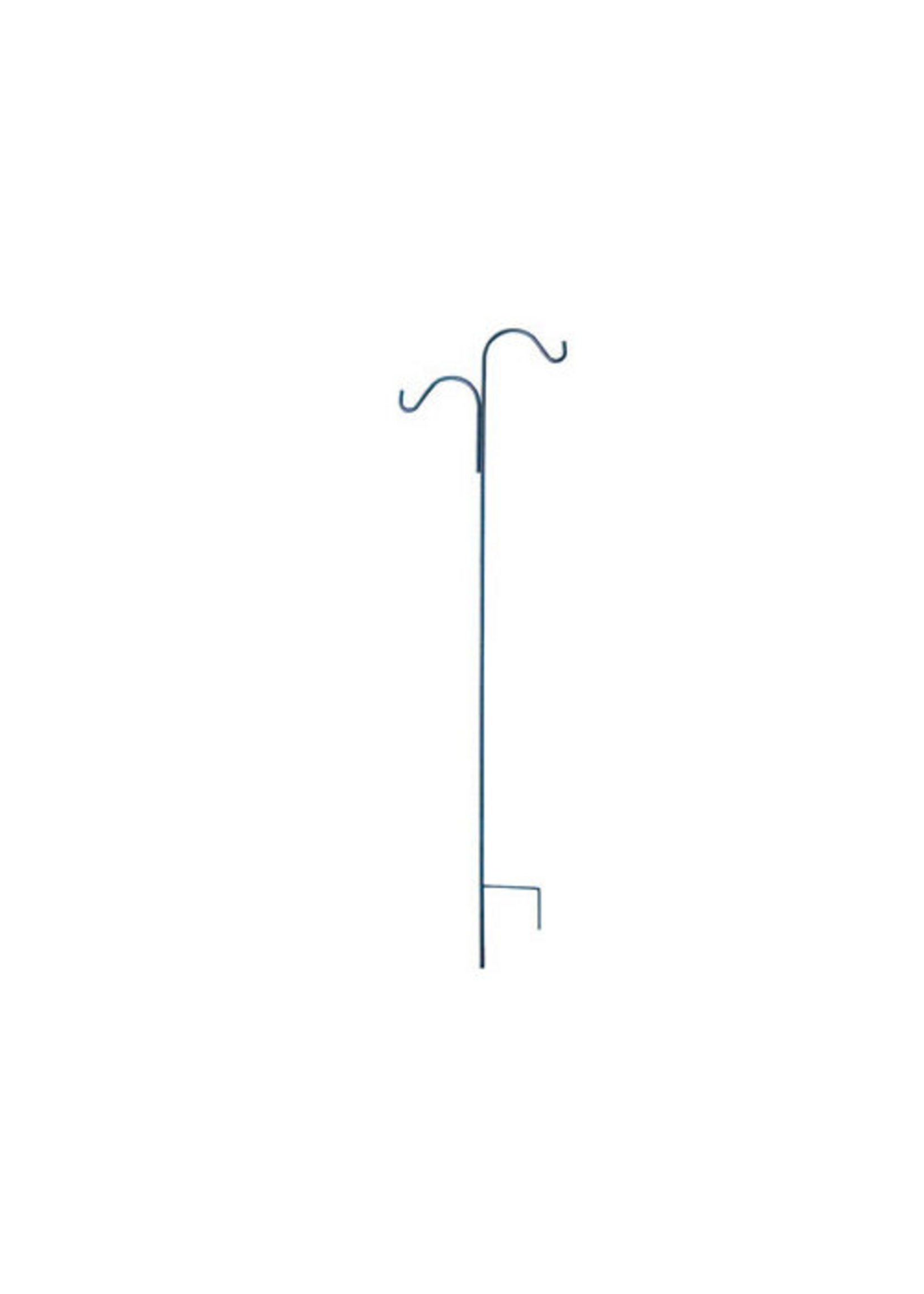 The Hookery The Hookery Black Steel 84 in. H Double Crook Plant Hook