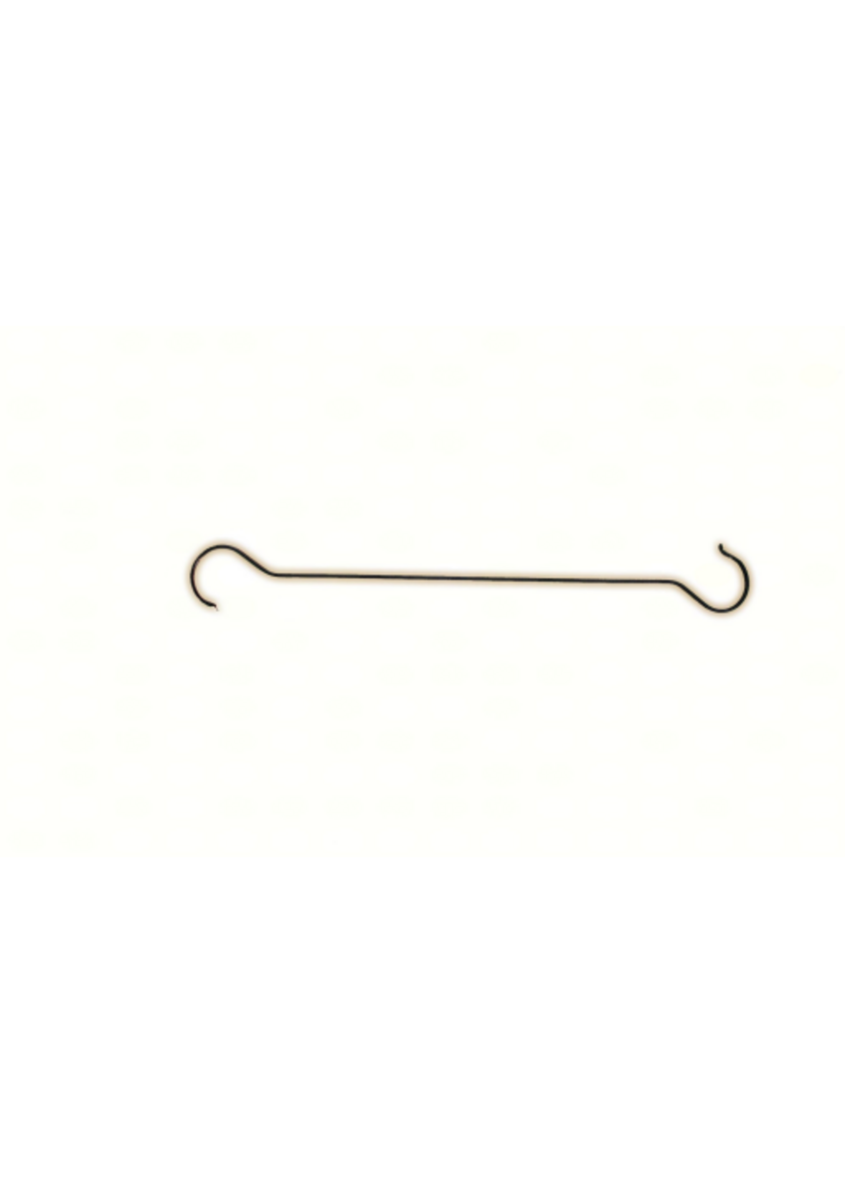 The Hookery The Hookery Metal S-Hook Extension -  Black, 30 Inch
