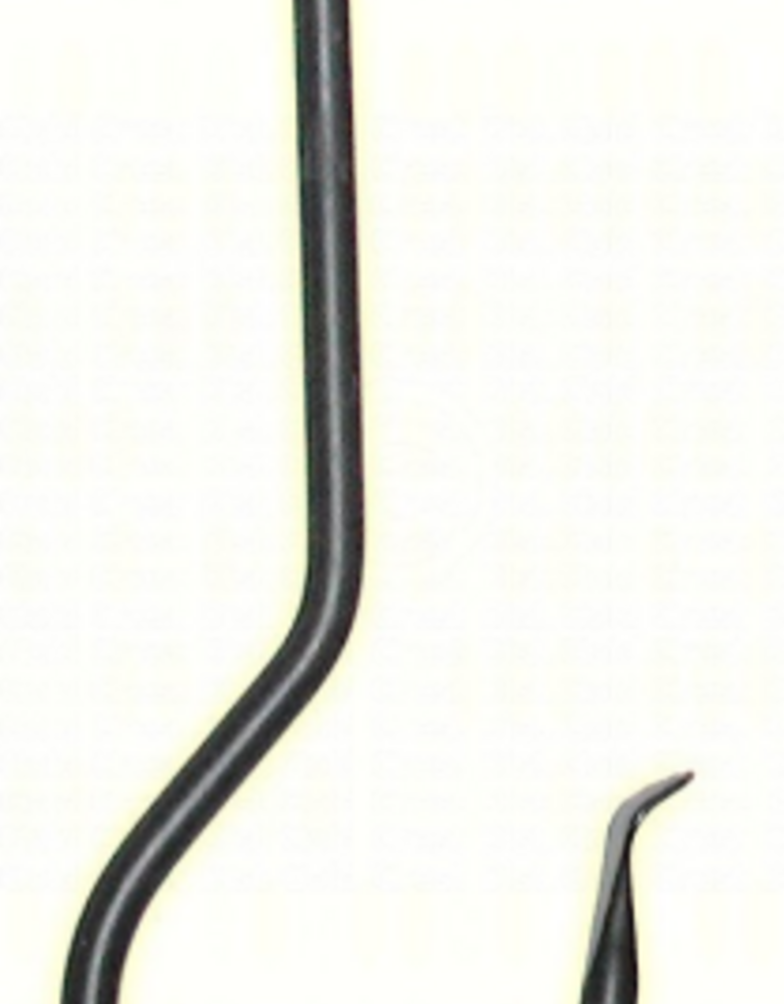 The Hookery The Hookery Powdercoated Steel Ceiling Hook - Black, 5"