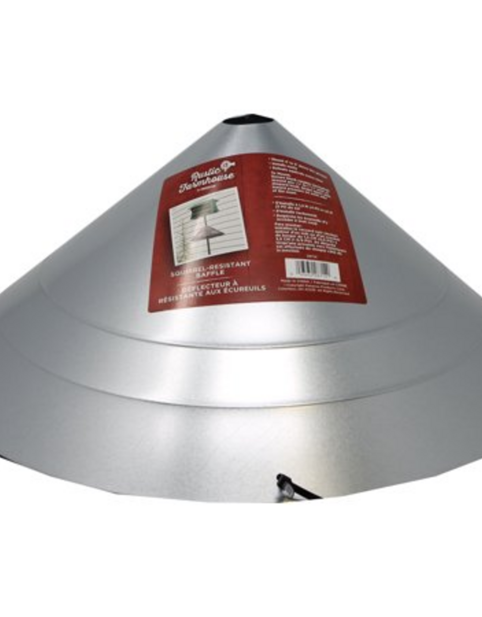 Panacea Woodlink Rustic Farmhouse Squirrel-Resistant Baffle 18"