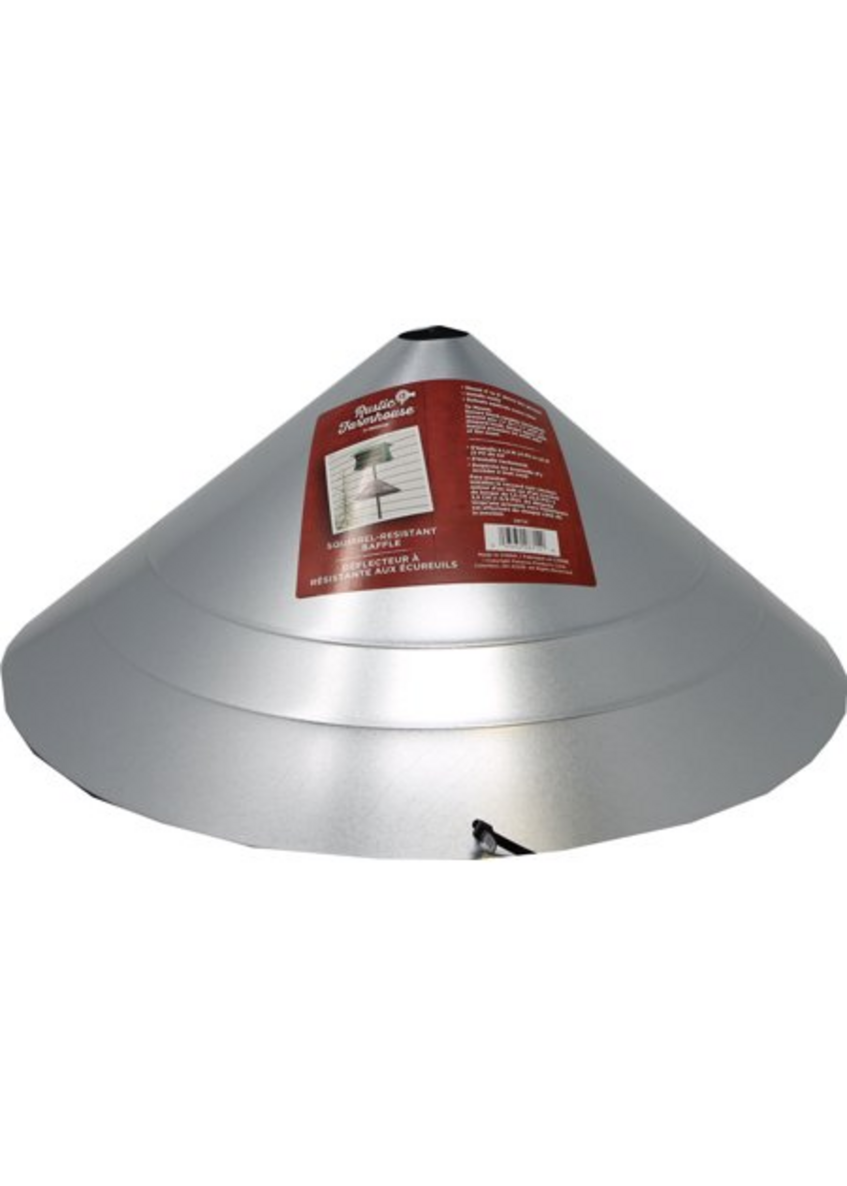 Panacea Woodlink Rustic Farmhouse Squirrel-Resistant Baffle 18"