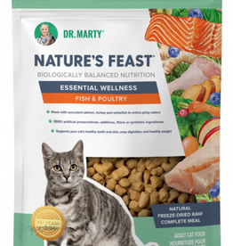 Dr. Marty Dr Marty's Nature's Feast Freeze Dried Fish & Poultry Cat Food - 12 Oz