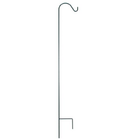 The Hookery The Hookery Single Shepherd Garden Hook 84 Inch - Black