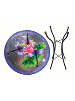 Songbird Essentials Songbird Essentials Dragonfly Trio Bird Bath with Stand 18 in