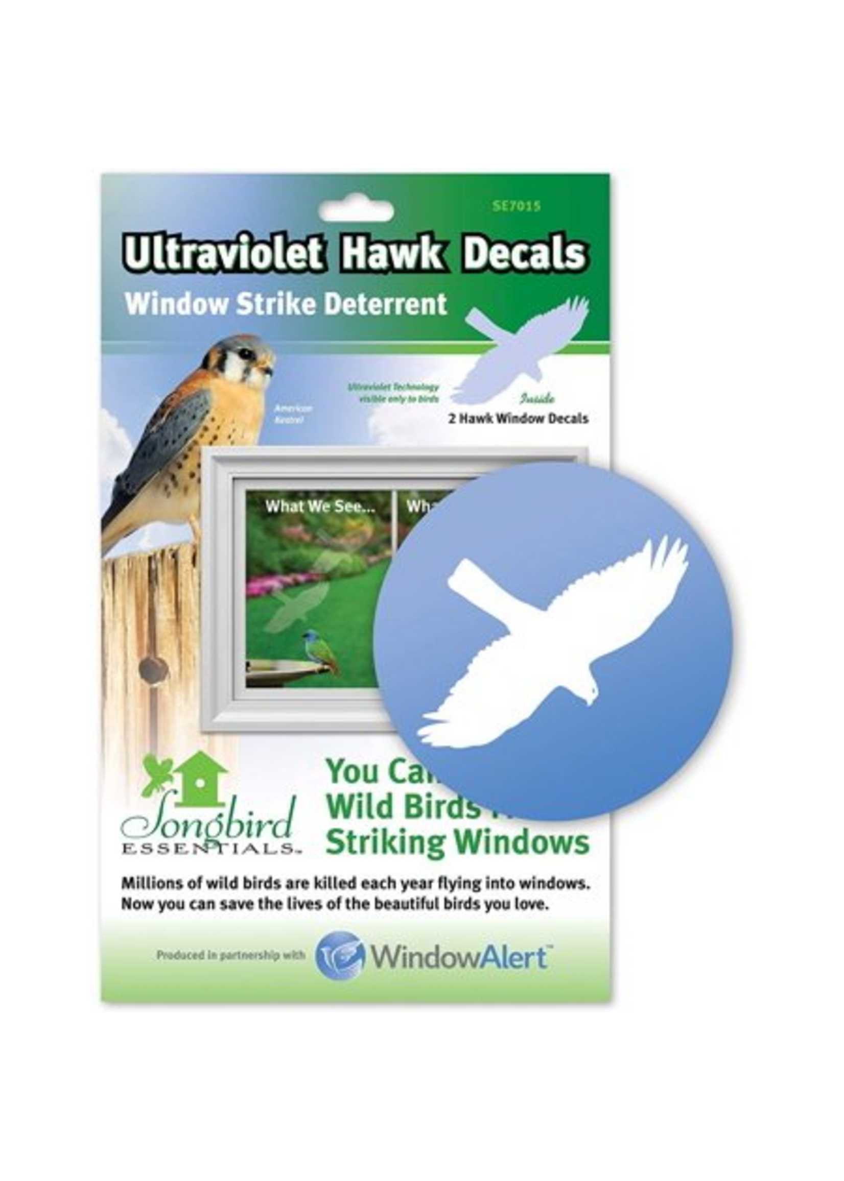 Songbird Essentials Songbird Essentials Window Hawk Transparent