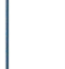 The Hookery The Hookery Single Shepherd Garden Hook 64 Inch - Black