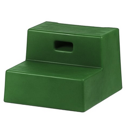 Horsemen's Pride Jolly Pets 2 step mounting block green