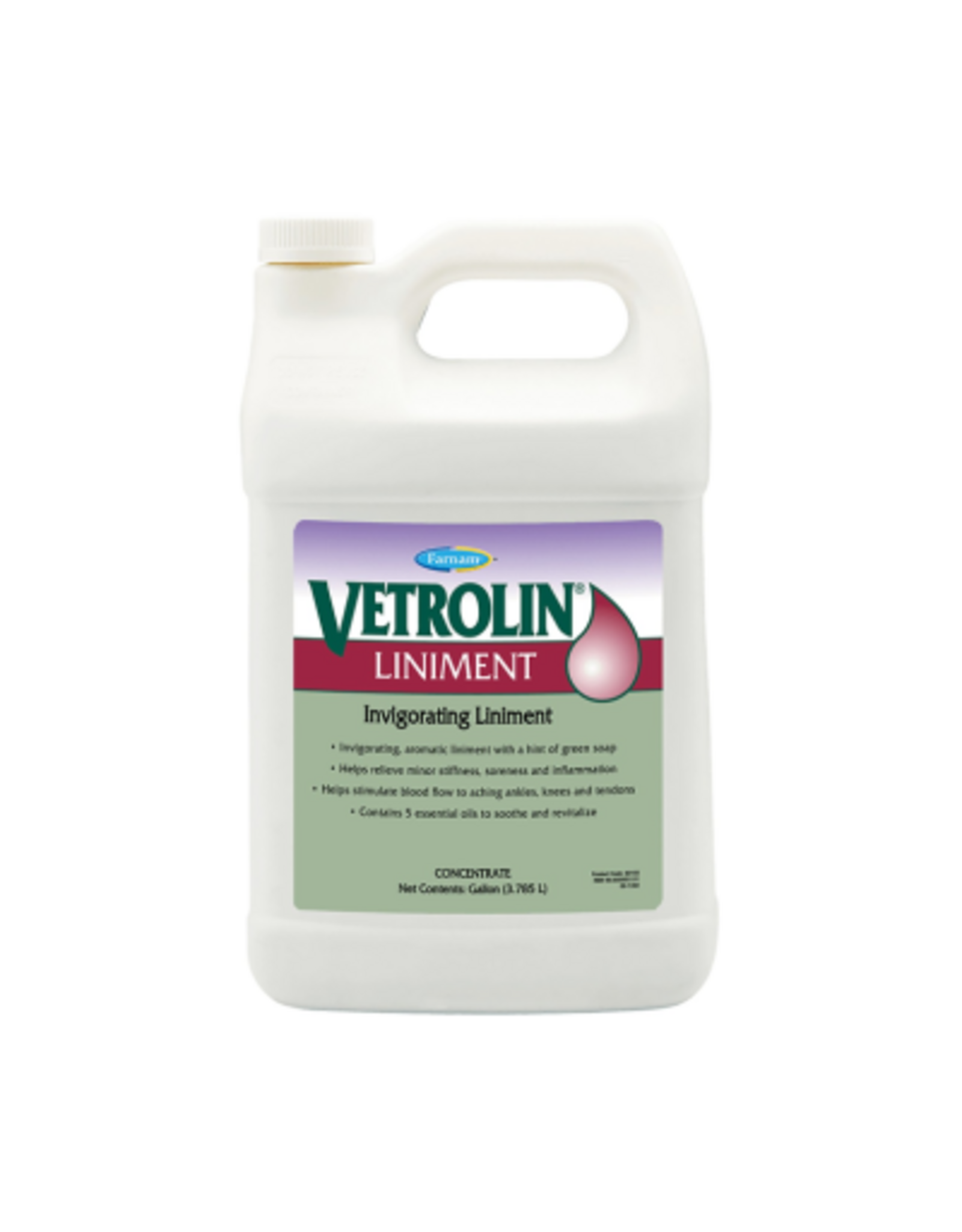 Farnam Farnam Vetrolin Horse Liniment - 128 Oz.
