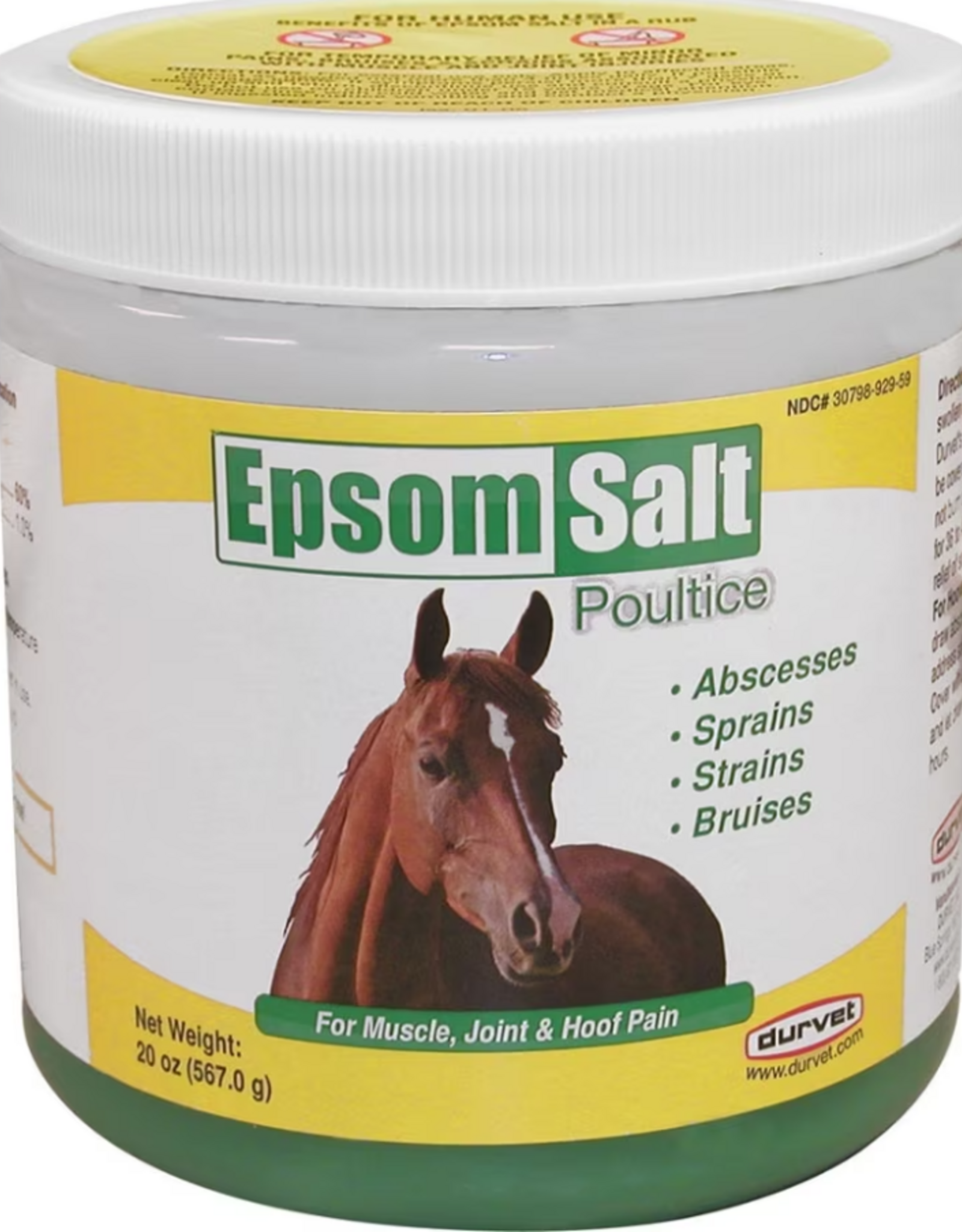 Durvet Durvet-equine Epsom Salt Poultice - 20 Oz