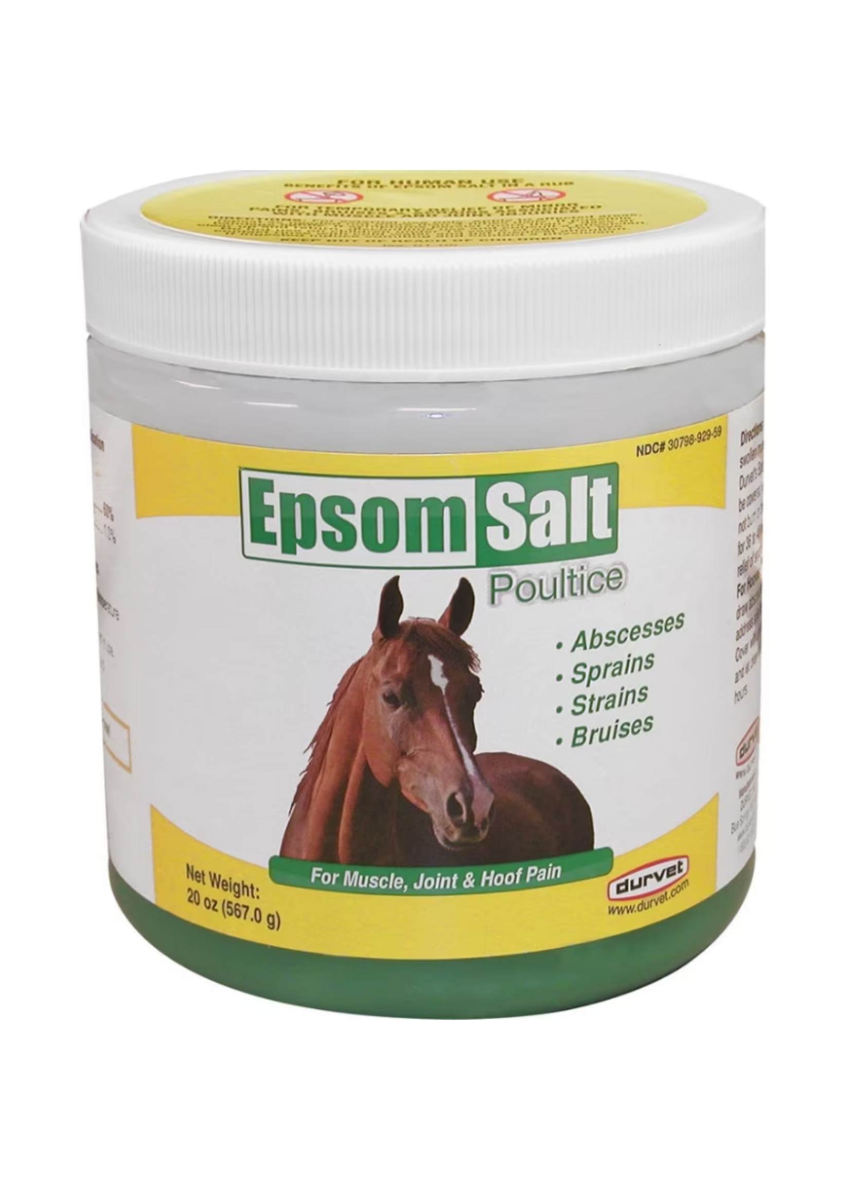 Durvet Durvet-equine Epsom Salt Poultice - 20 Oz