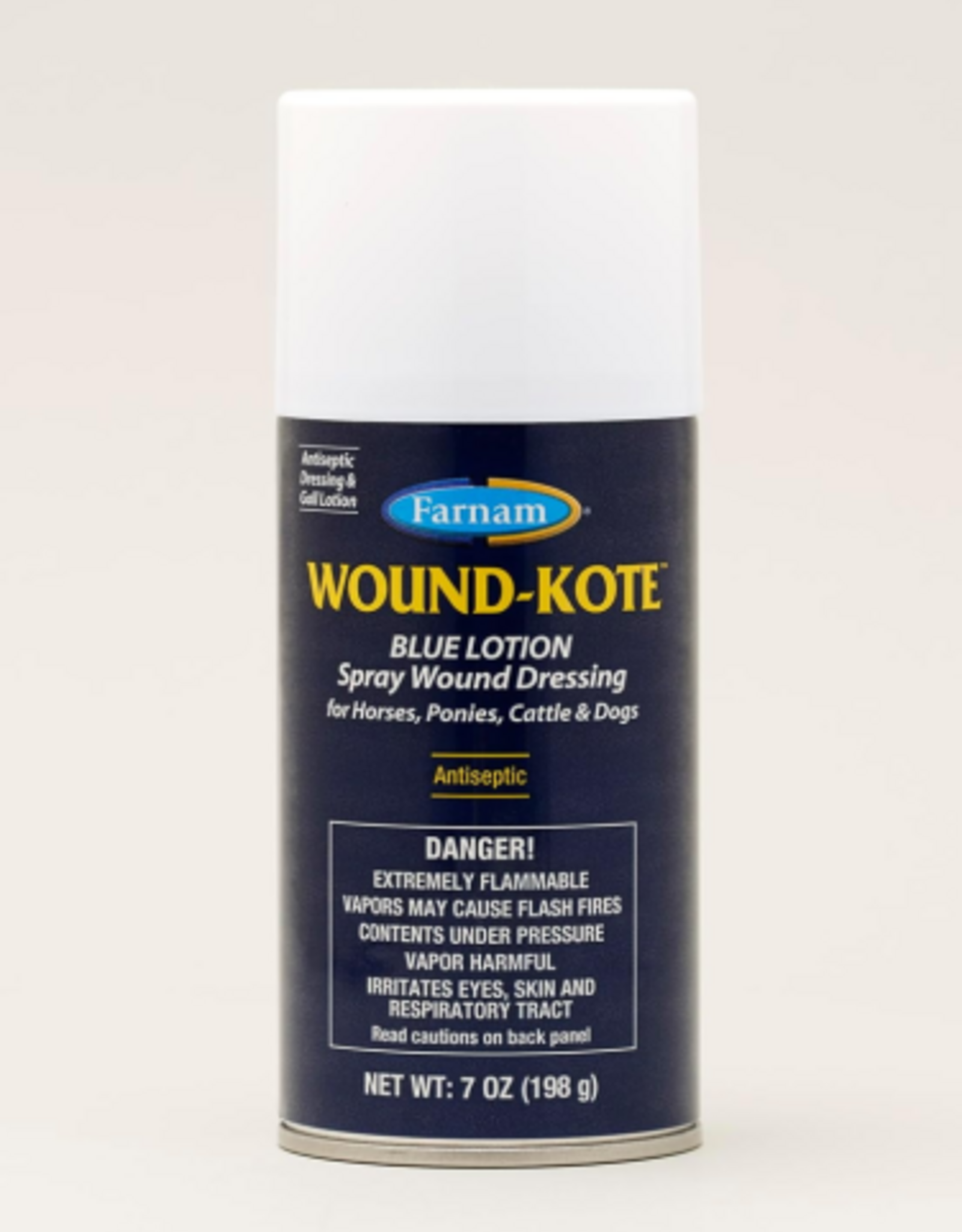 Farnam Farnam Wound-Kote Blue Lotion Spray for Animals - 7 oz.