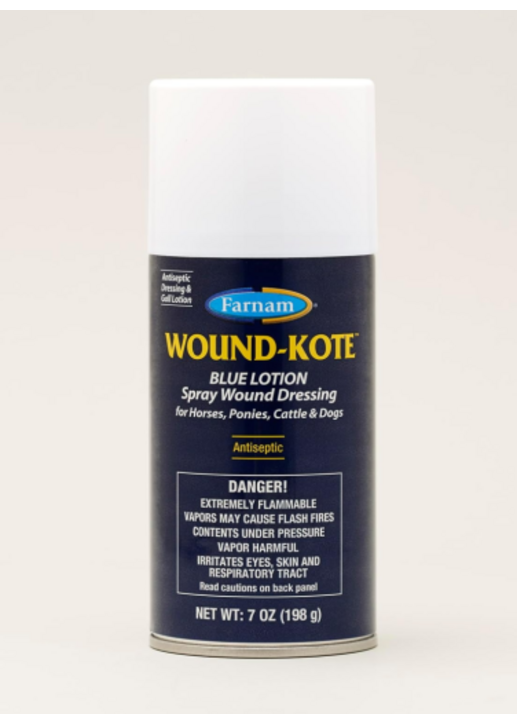 Farnam Farnam Wound-Kote Blue Lotion Spray for Animals - 7 oz.