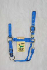 Hamilton Hamilton 3-5 1 Adj Chin Halter W Snap Blue Yearling - 1DAS YRBL