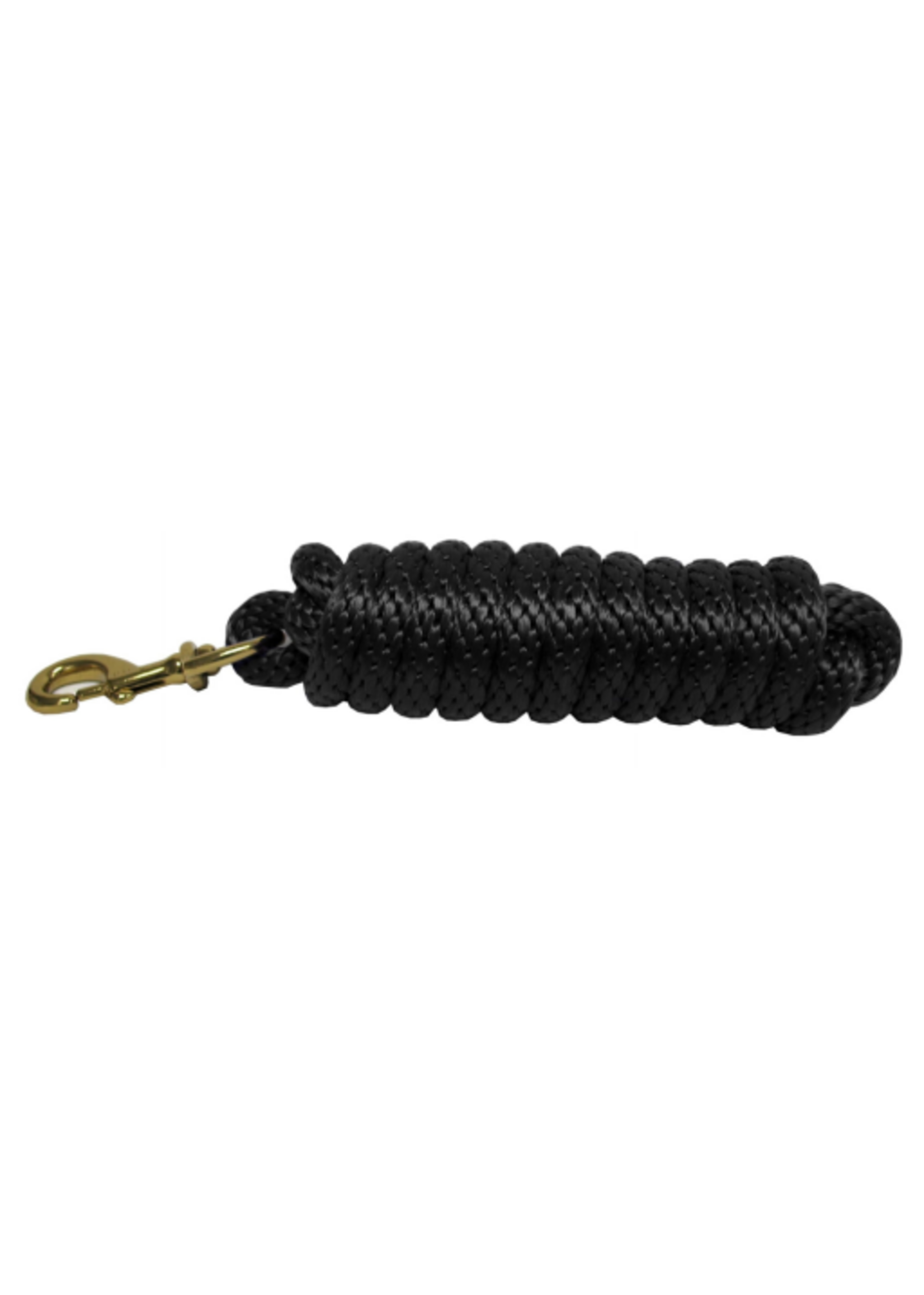 Hamilton Hamilton Poly Rope Lead with Bolt Snap - 10 FT, Black