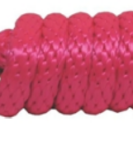 Hamilton Hamilton Poly Rope Lead with Bolt Snap - 10 FT, HOT PINK