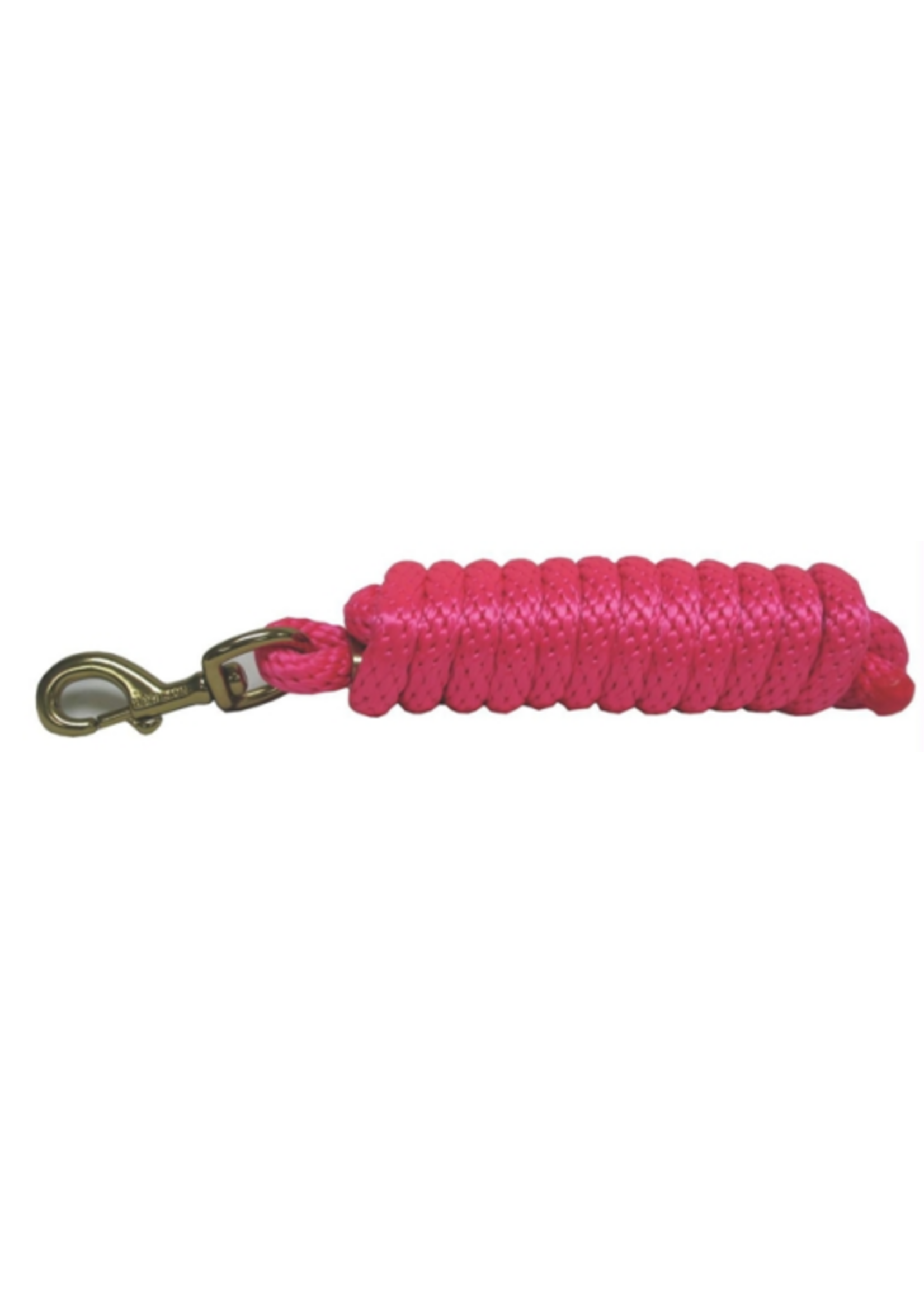 Hamilton Hamilton Poly Rope Lead with Bolt Snap - 10 FT, HOT PINK
