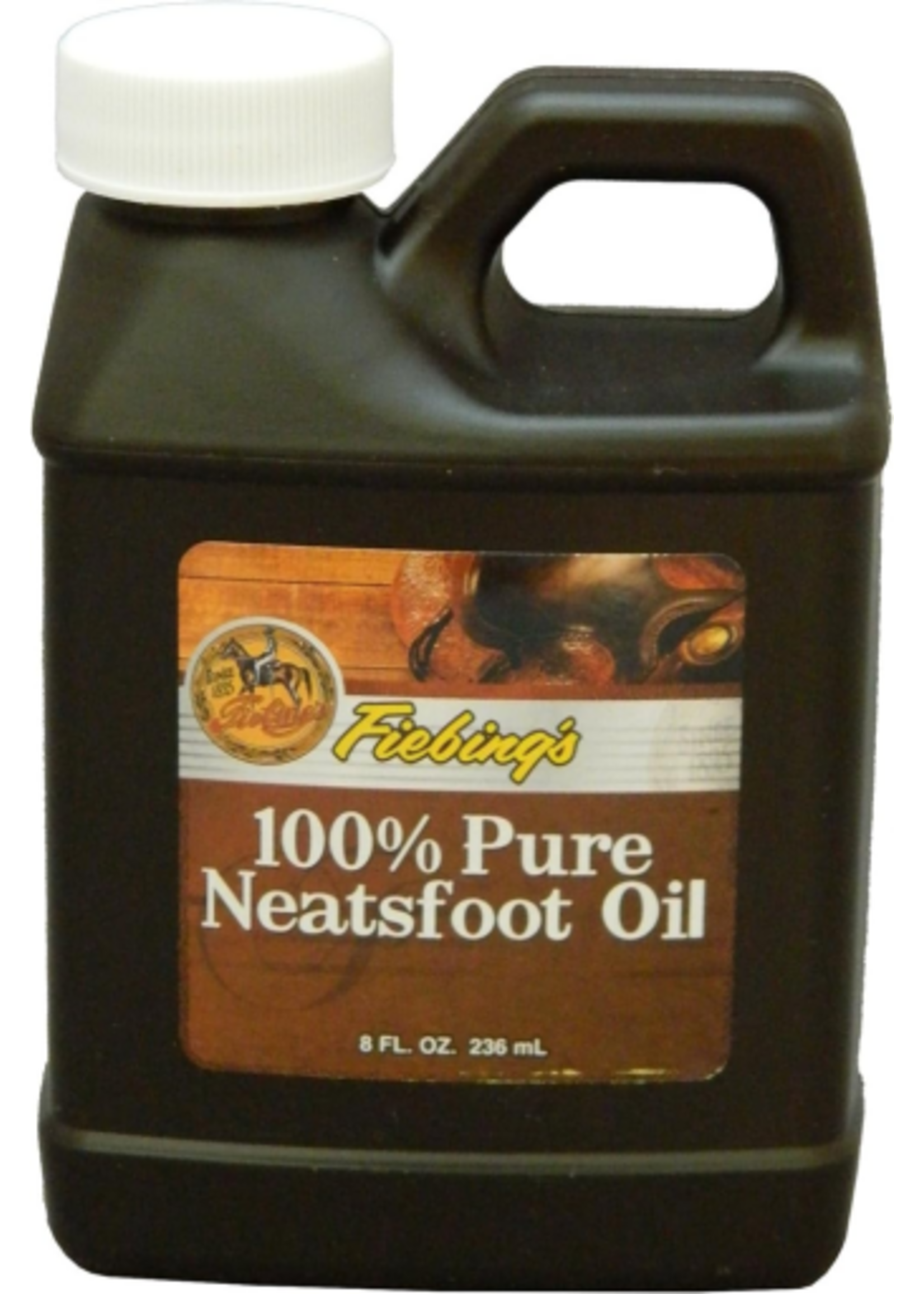 Fiebing's Fiebing's 100% Pure Neatsfoot Oil - Natural Leather Preservative - 8 oz.