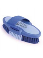 Desert Equestrian Desert Equestrian Sport Oval Body Brush - Blue - 6.75 Inch Small