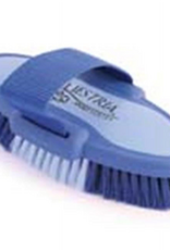 Desert Equestrian Desert Equestrian Sport Oval Body Brush - Blue - 6.75 Inch Small