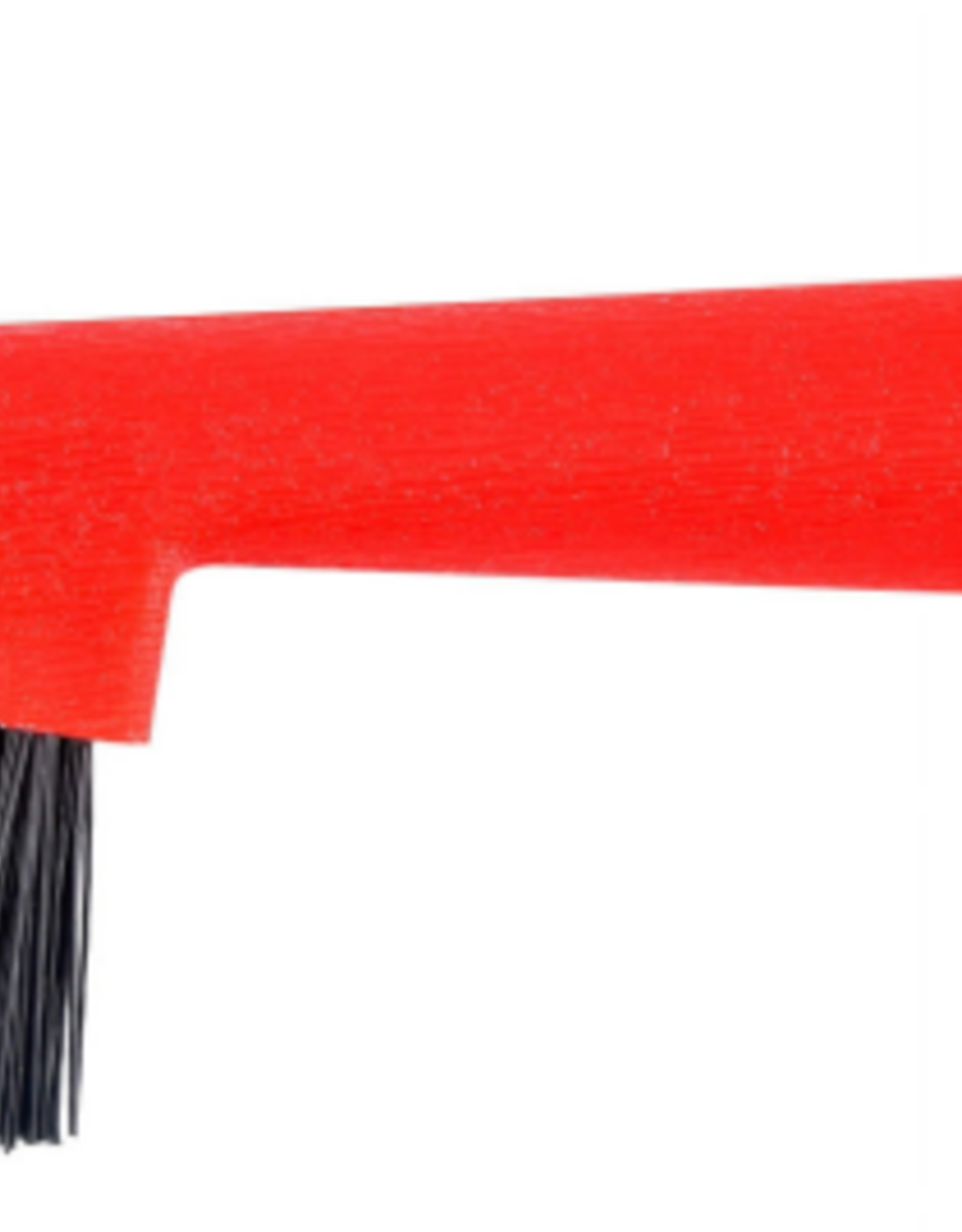 Partrade Hoof Pick & Brush Color: Red