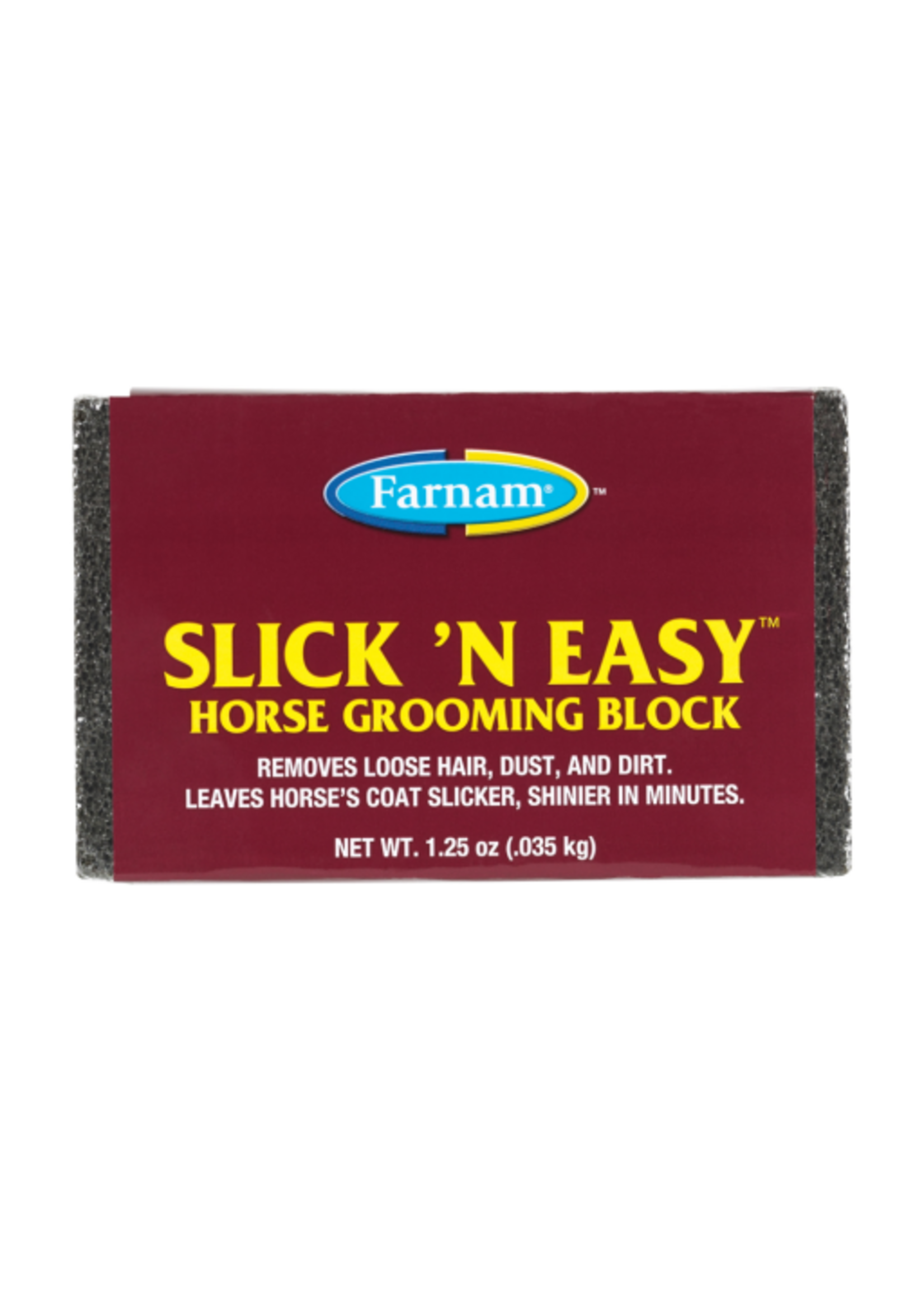 Farnam SLICK 'N EASY HORSE GROOMING BLOCK
