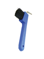 Partrade Partrade Trading Corporation Hoof Pick w/Brush Blue 7IN