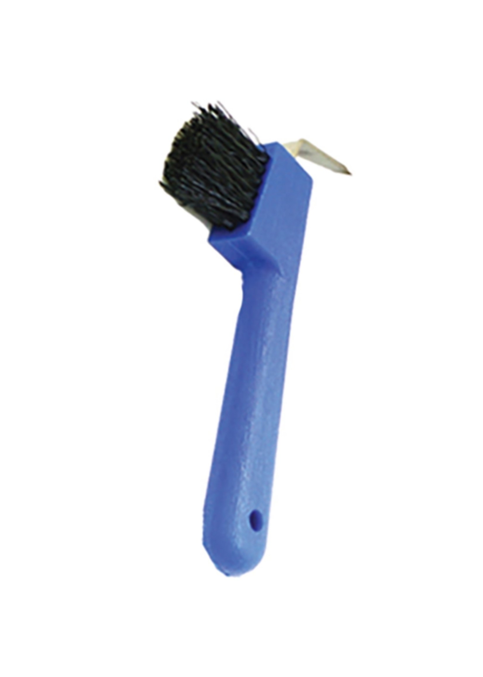 Partrade Partrade Trading Corporation Hoof Pick w/Brush Blue 7IN