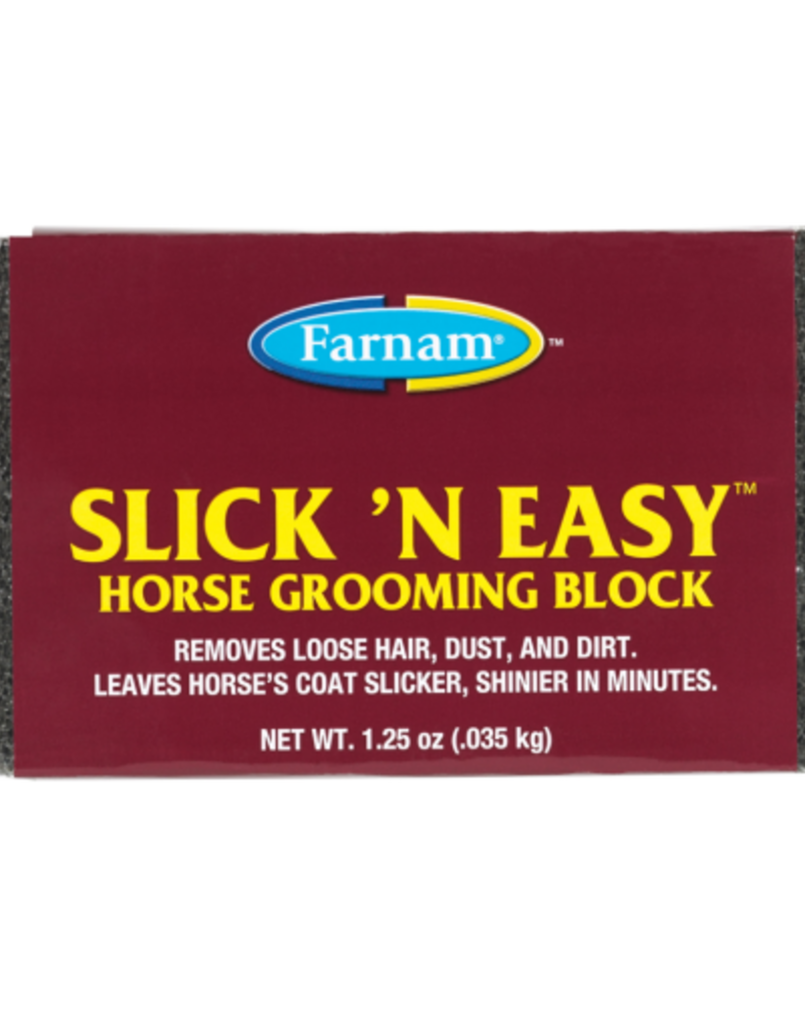Farnam SLICK 'N EASY HORSE GROOMING BLOCK