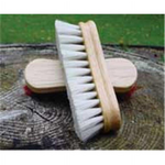 Desert Equestrian Desert Equestrian Legends Goat Hair Face Brush White 4.5 Inches