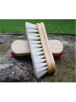 Desert Equestrian Desert Equestrian Legends Goat Hair Face Brush White 4.5 Inches