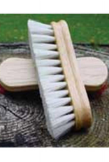 Desert Equestrian Desert Equestrian Legends Goat Hair Face Brush White 4.5 Inches