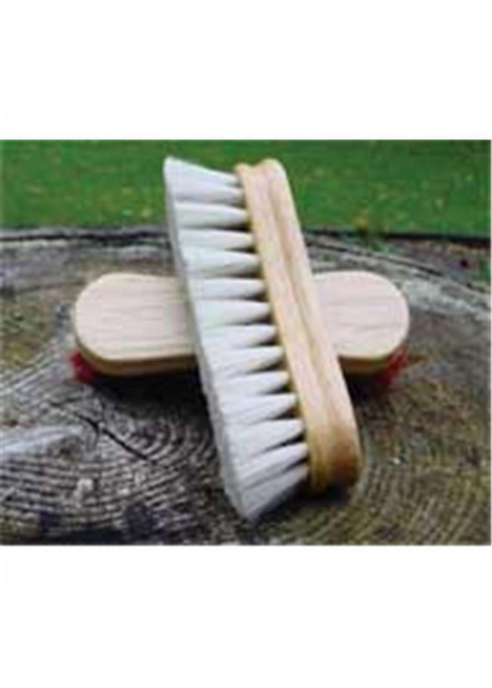 Desert Equestrian Desert Equestrian Legends Goat Hair Face Brush White 4.5 Inches