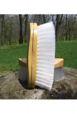 Desert Equestrian Desert Equestrian Legends Kelso Finish Grooming Brush- White 8.25 Inch