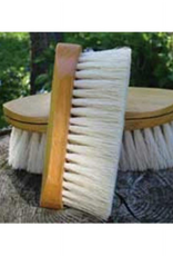 Desert Equestrian Desert Equestrian Legends Showite Pocket-size Body Brush- White 6.375 Inch