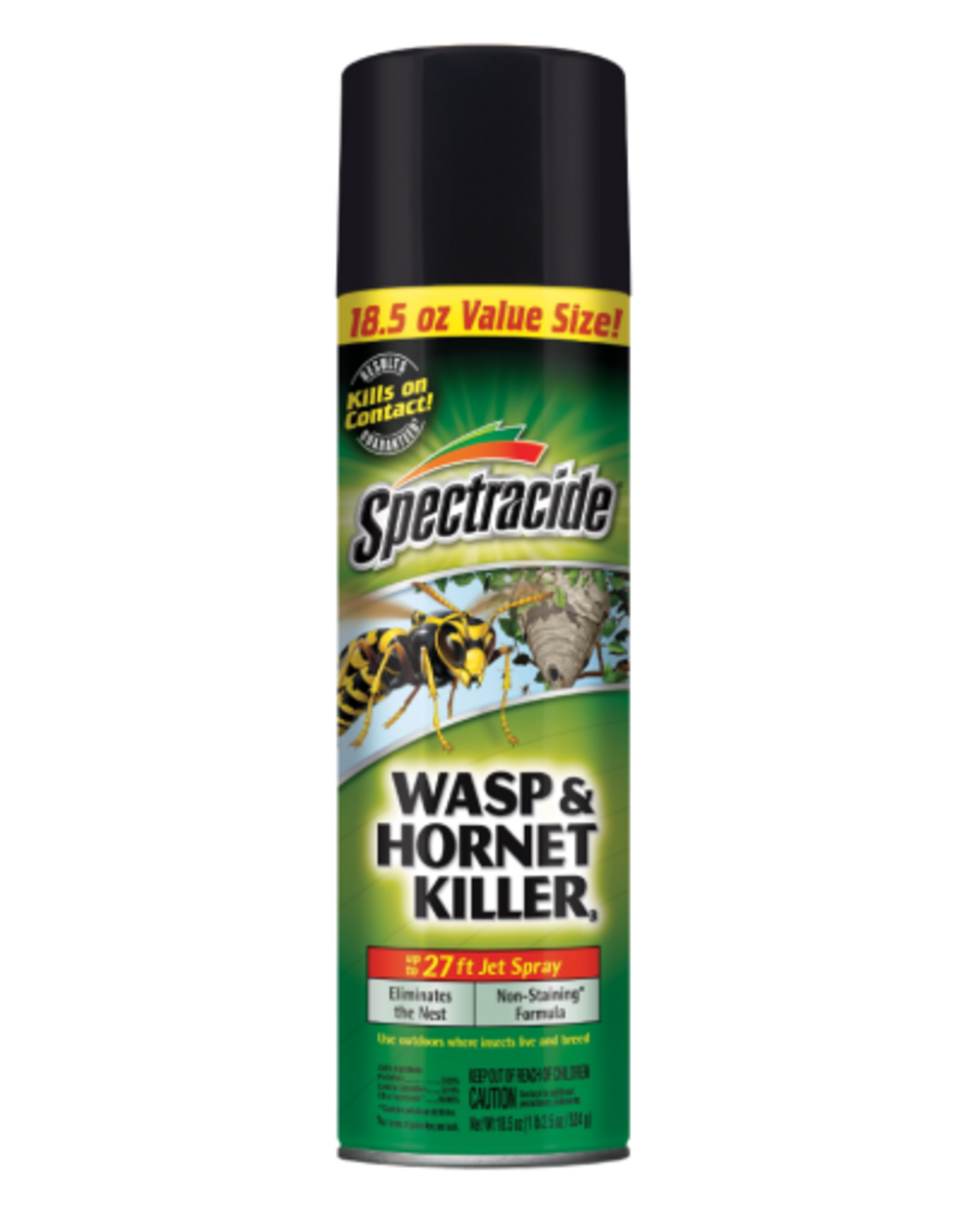 Spectracide Spectracide Wasp & Hornet Killer  Eliminates the Nest  Non-Staining Formula  18.5oz
