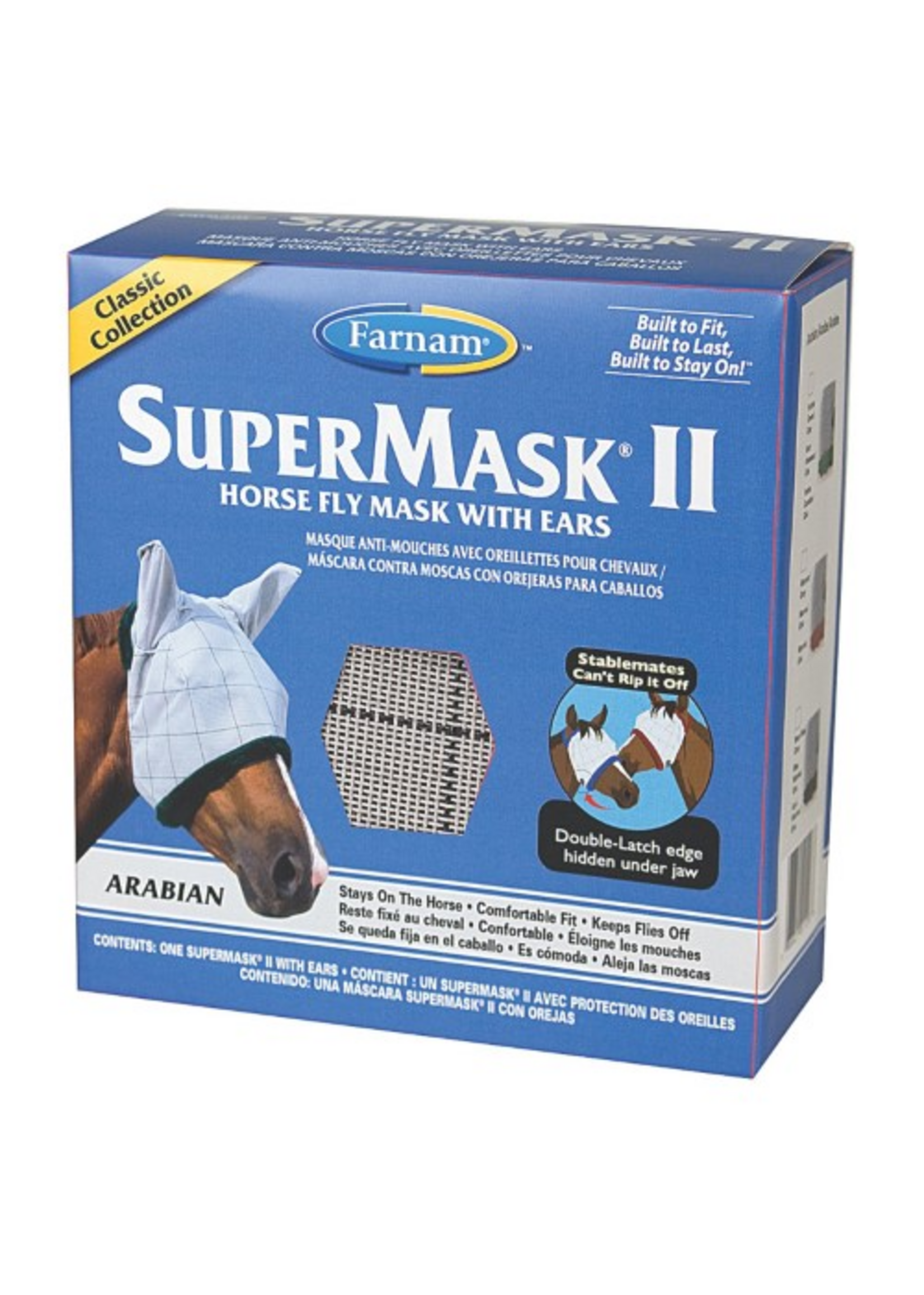 Farnam Farnam Supermask II With Ears- Assorted Xl