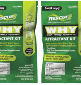 RESCUE! RESCUE! Non-Toxic Wasp Hornet Yellowjacket Trap (WHY Trap) Attractant Refill - 2 Week Refill