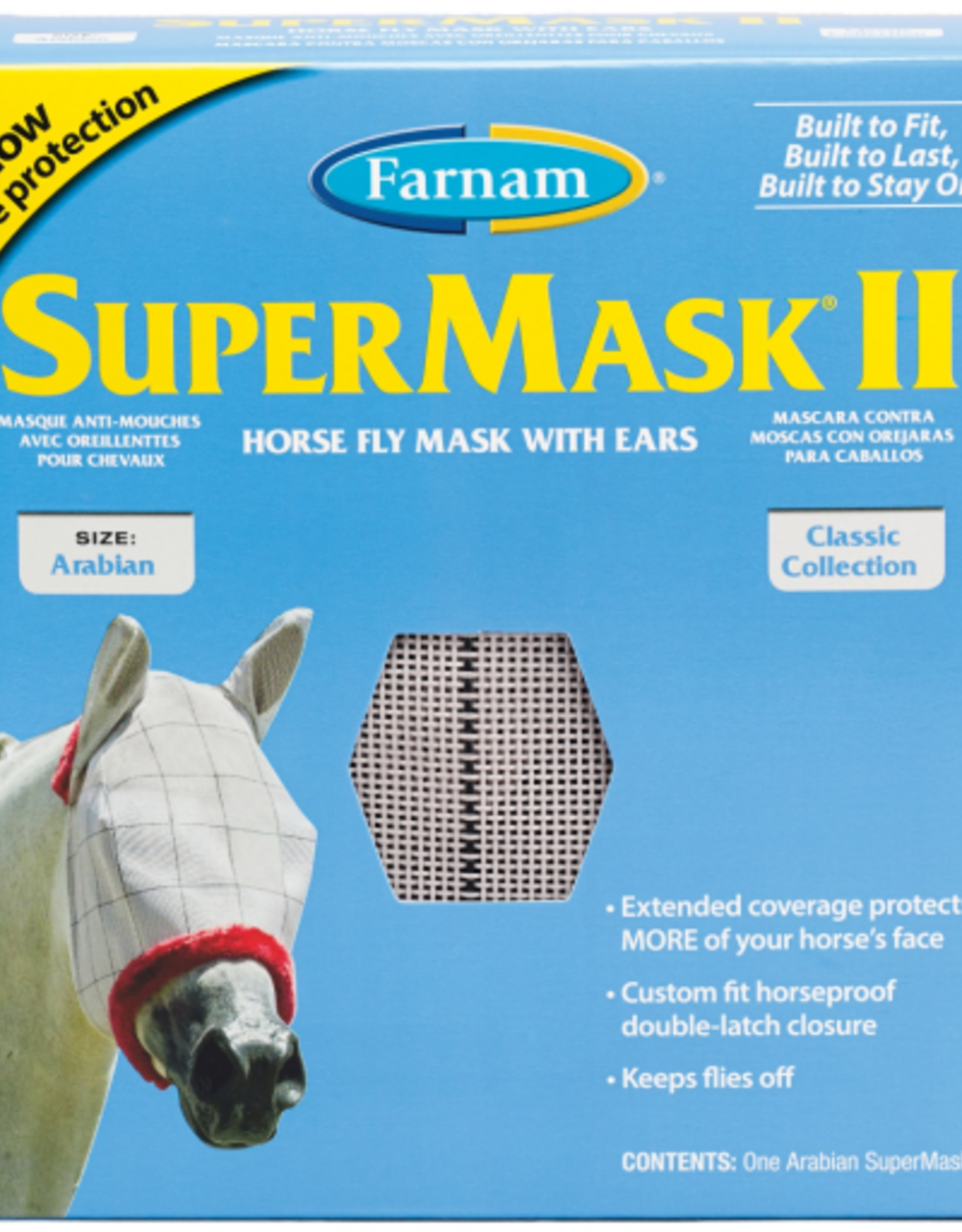 Farnam Farnam Supermask II With Ears- Assorted Arabian