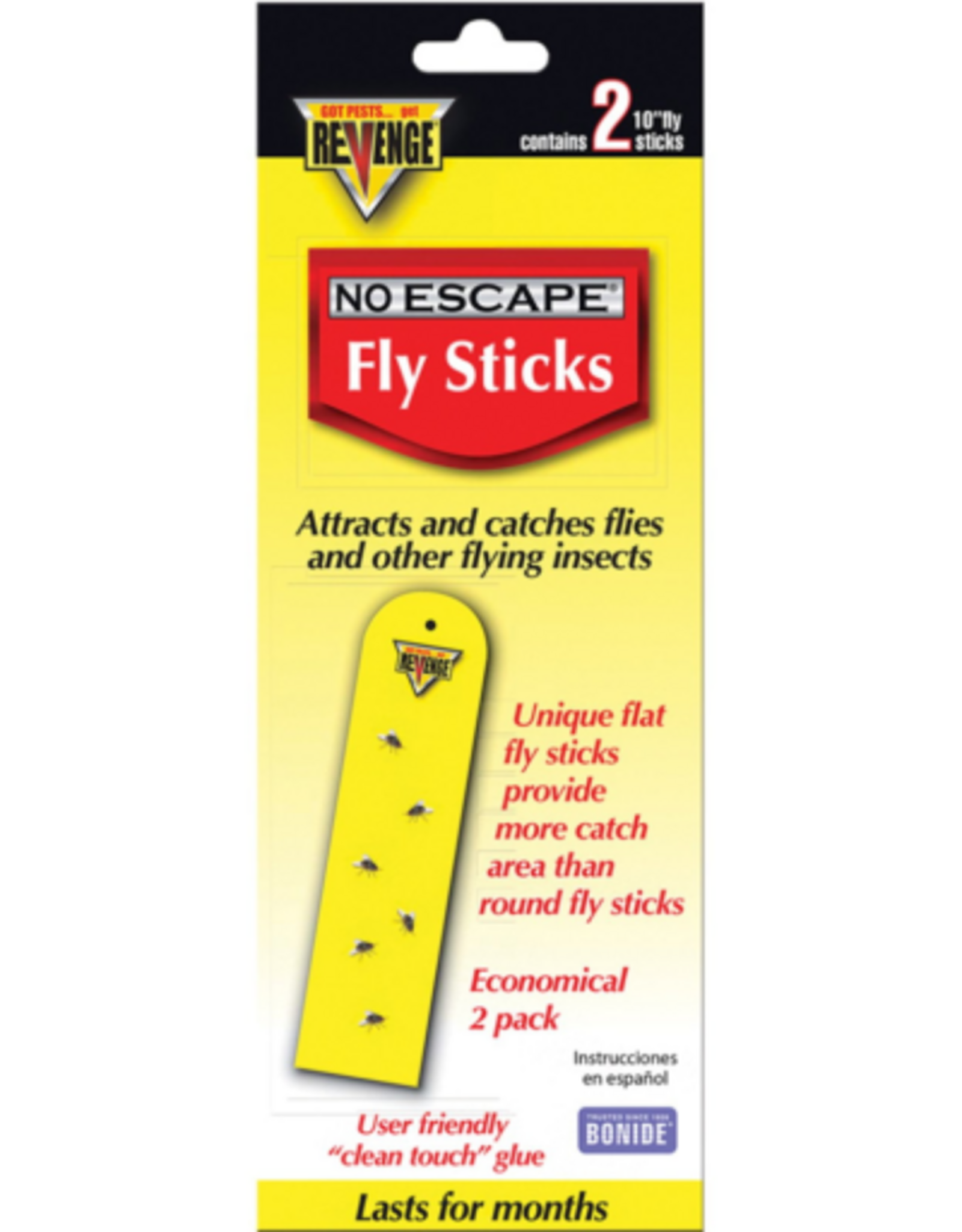 Bonide Revenge Fly Killer Sticks - Pack of 2
