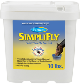 Farnam Farnam SimpliFly Feed-Thru Fly Control for Horses Pellets - 10 lbs