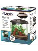 Aqueon Aqueon Mini Bow LED Smartclean Kit - 2.5 gallon, Black