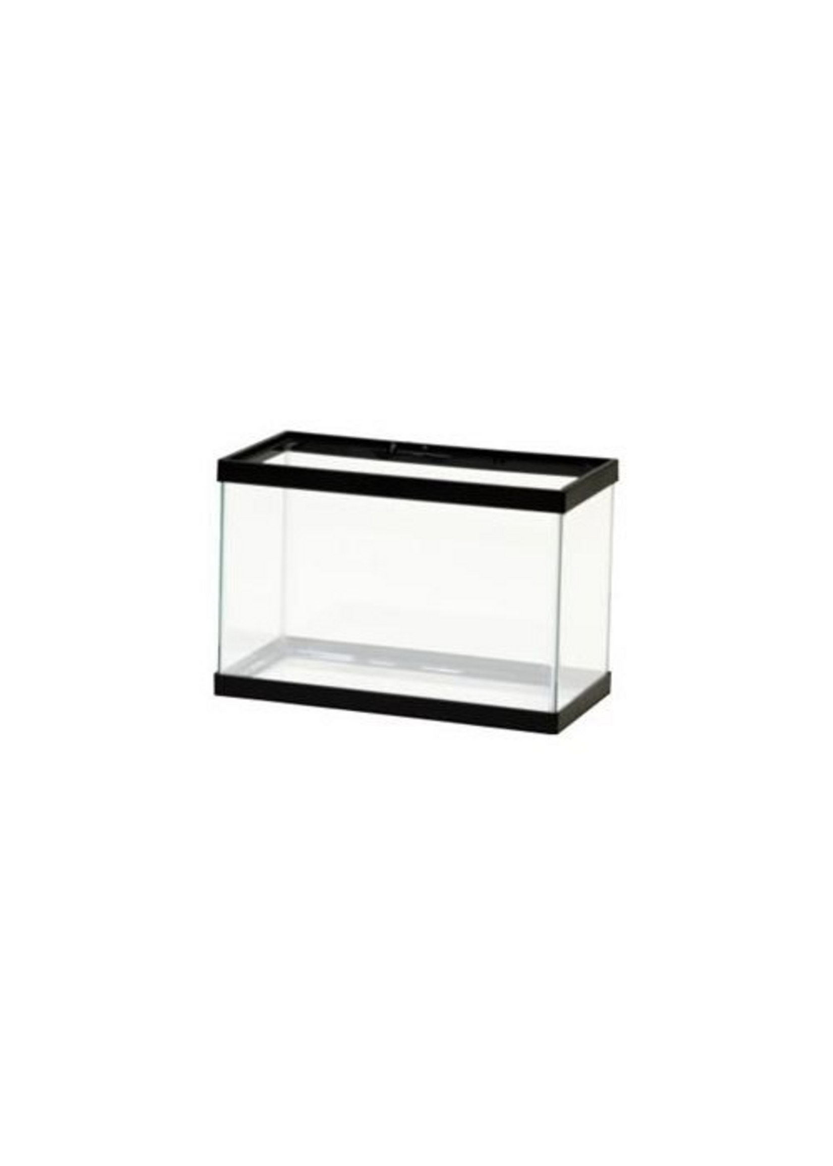 Aqueon Aqueon Standard Aquarium - Black Frame - 2.5 gallon - Clear Silicone