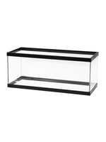 Aqueon Aqueon Standard Aquarium Tank  Black Trim - 20 gallon, Long