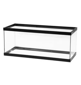 Aqueon Aqueon Standard Aquarium Tank  Black Trim - 20 gallon, Long