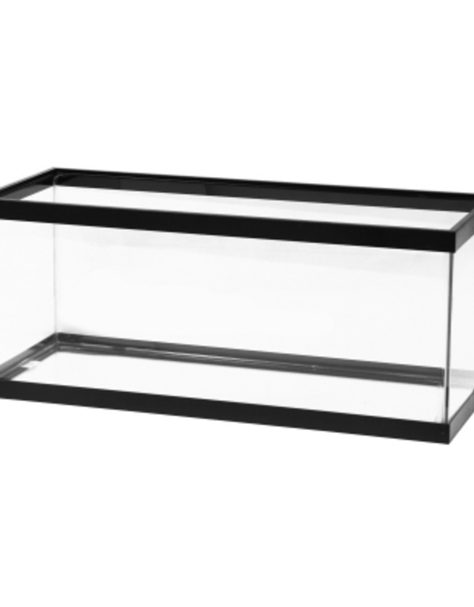 Aqueon Aqueon Standard Aquarium Tank  Black Trim - 20 gallon, Long