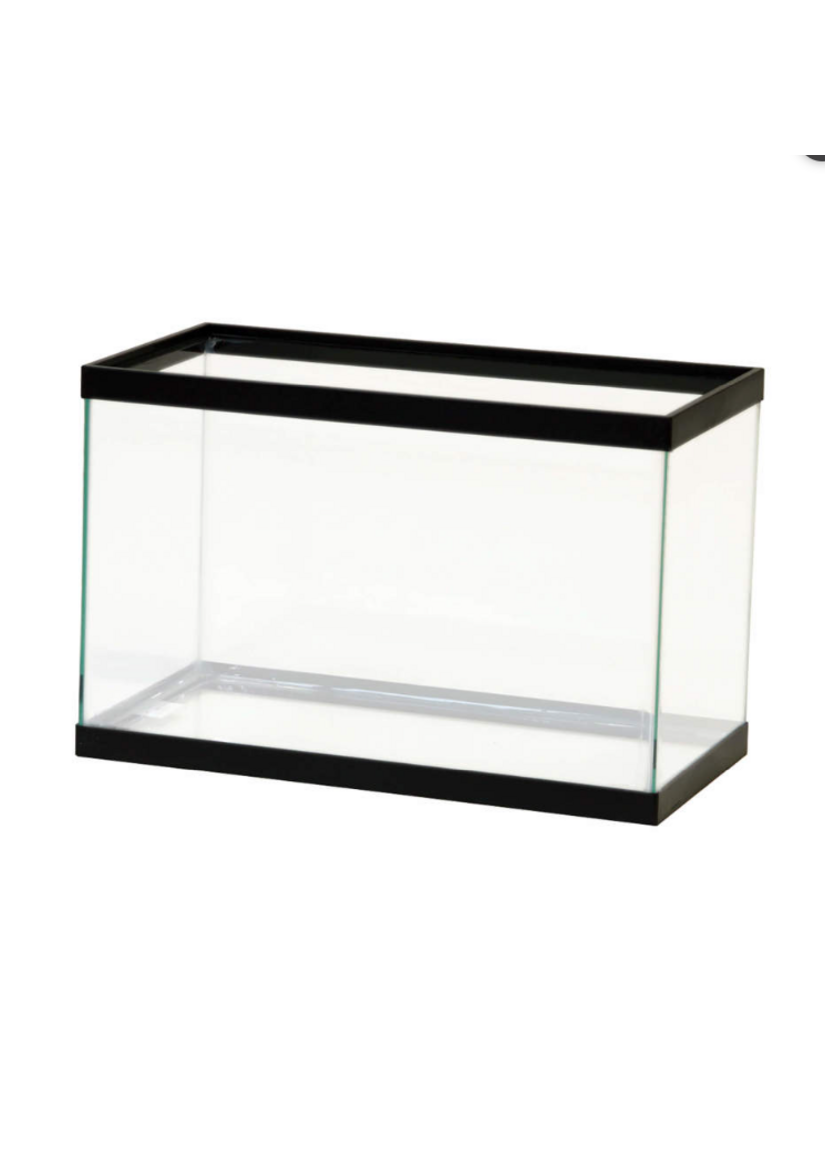 Aqueon Aqueon Standard Aquarium - Black Frame - 5.5 gallon - Clear Silicone