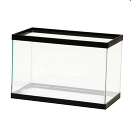 Aqueon Aqueon Standard Aquarium - Black Frame - 5.5 gallon - Clear Silicone