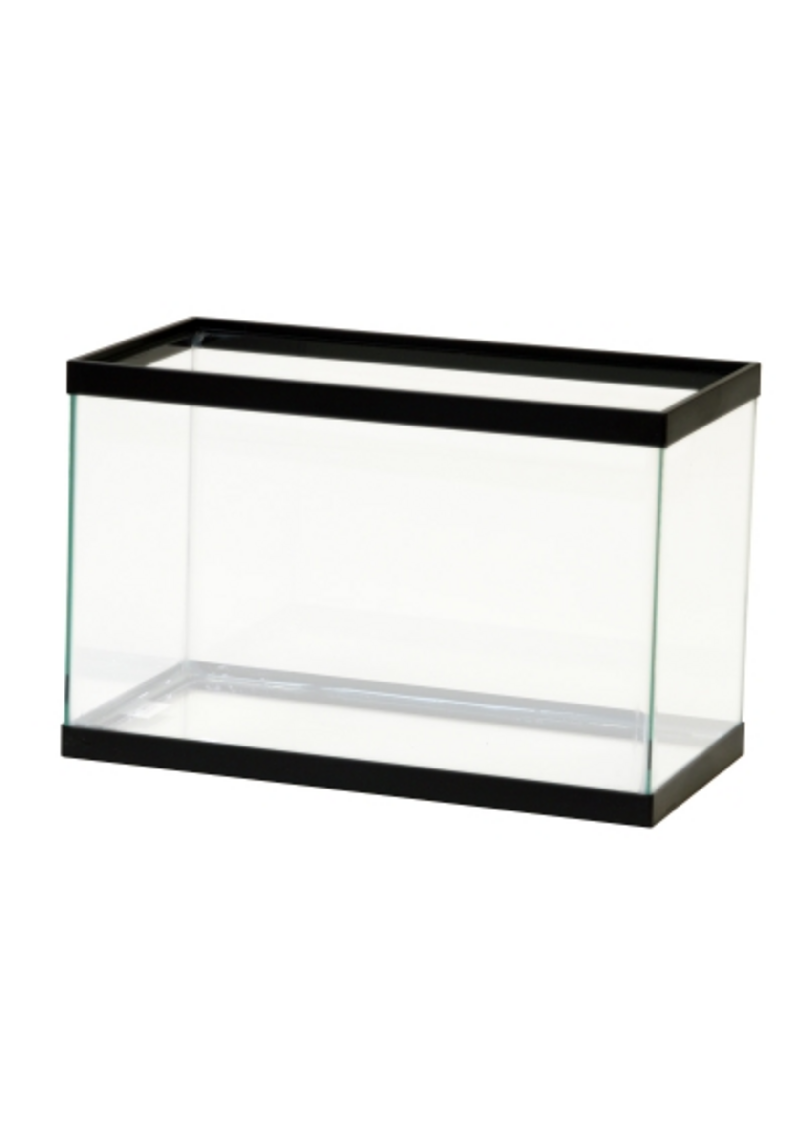 Aqueon Aqueon Standard Aquarium - Black Frame - 5.5 gallon - Clear Silicone